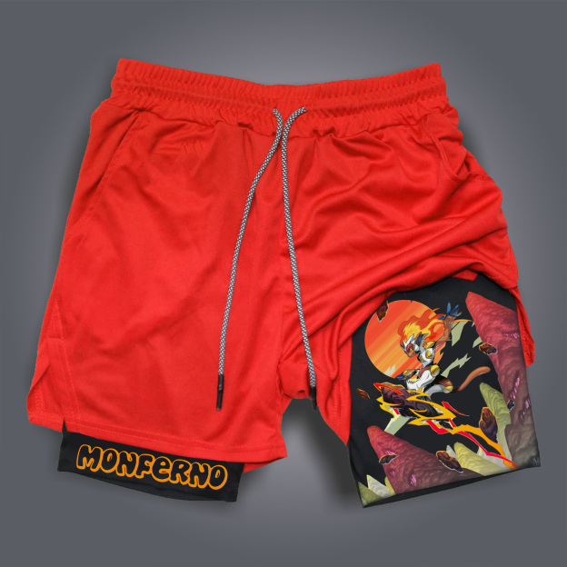 Unisex Casual Anime Streetwear Shorts-Anime x kingdom