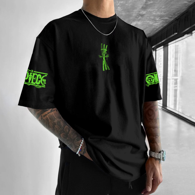 Unisex Anime Inspired Vintage T-Shirt丨