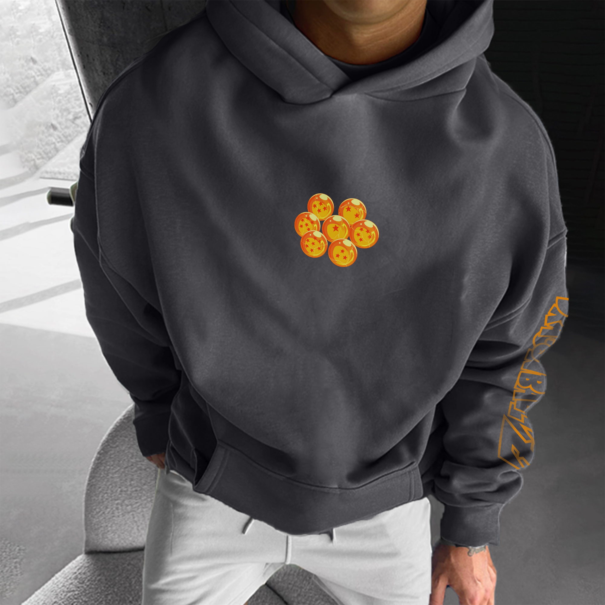 Unisex Anime Graphic Streetwear Vintage Hoodie