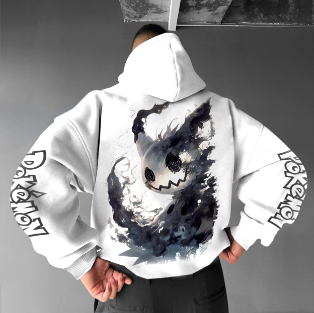 Unisex “Pokémon” Anime Graphic Streetwear Vintage Hoodie
