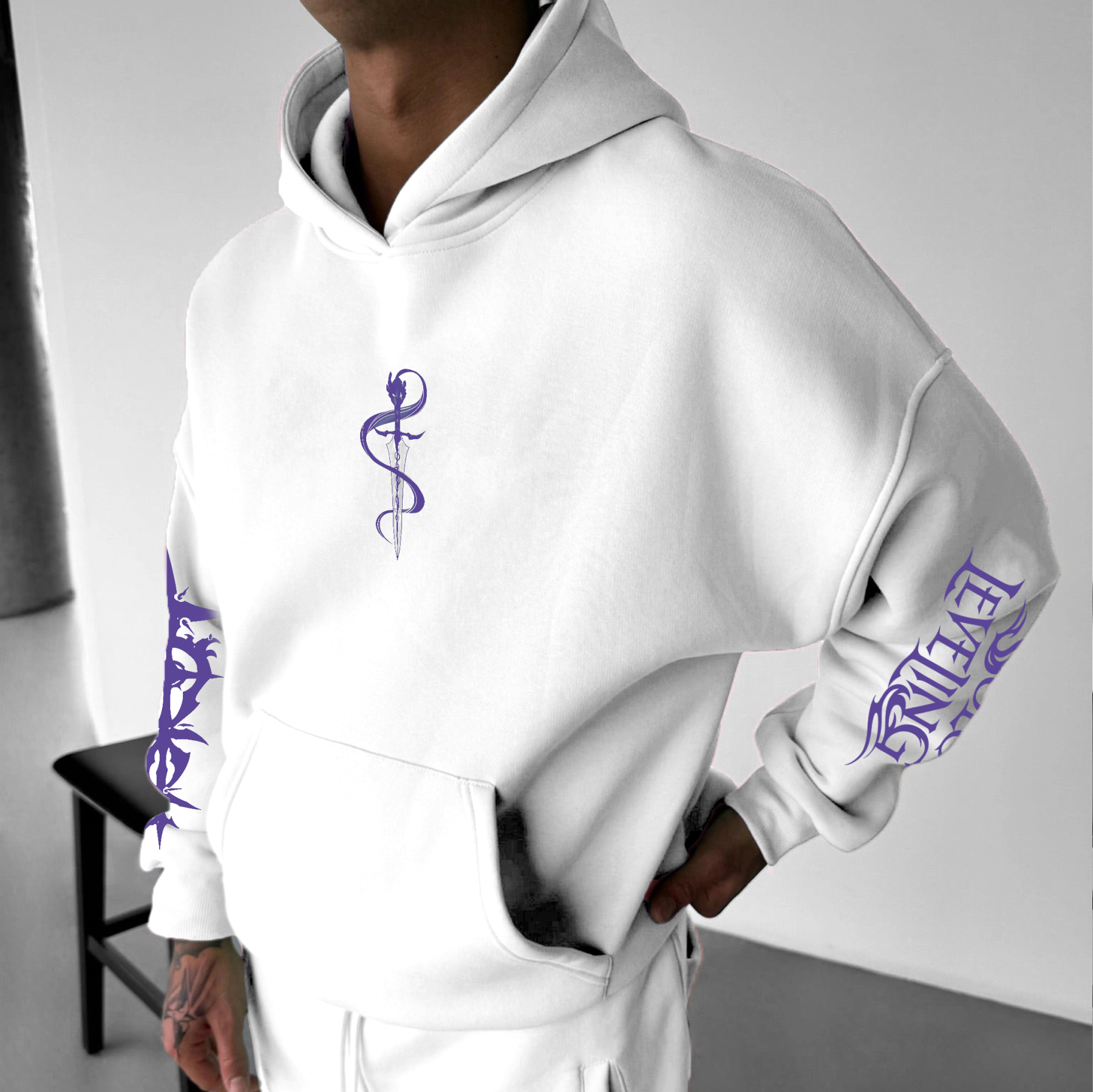 Unisex Anime Graphic Streetwear Vintage Hoodie