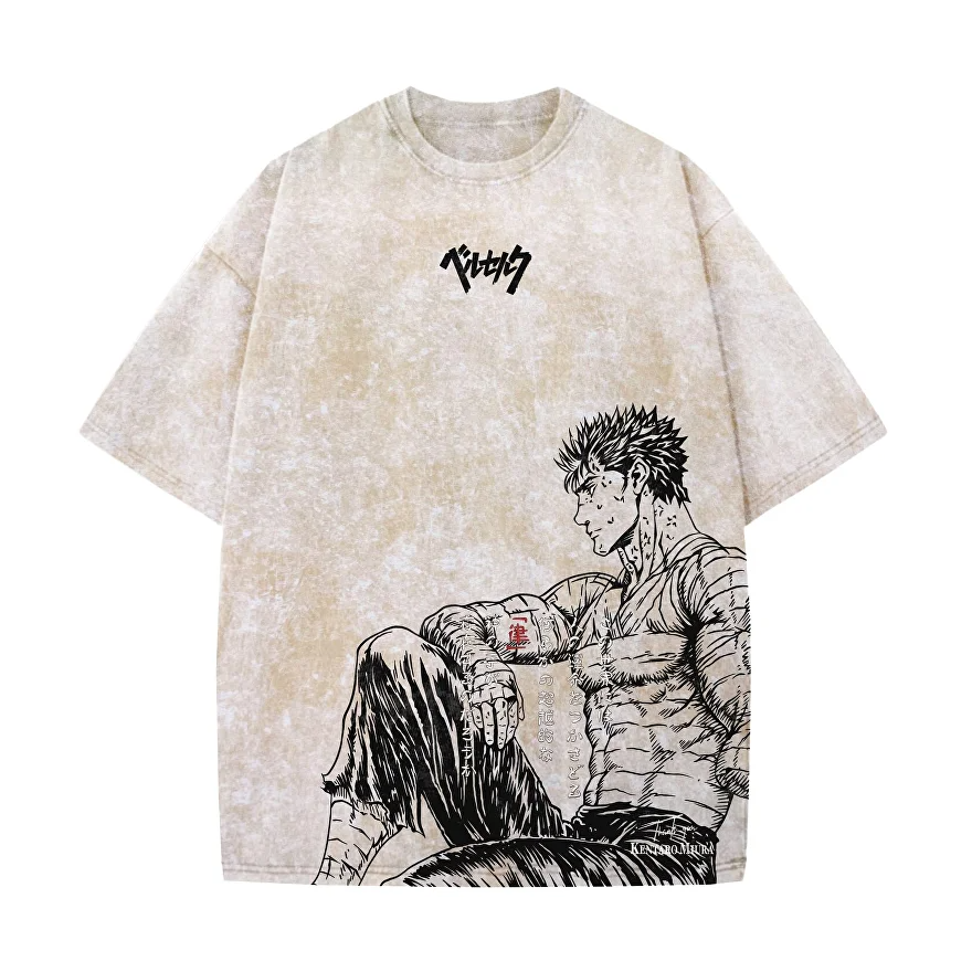 Unisex Anime Inspired Vintage T-Shirt