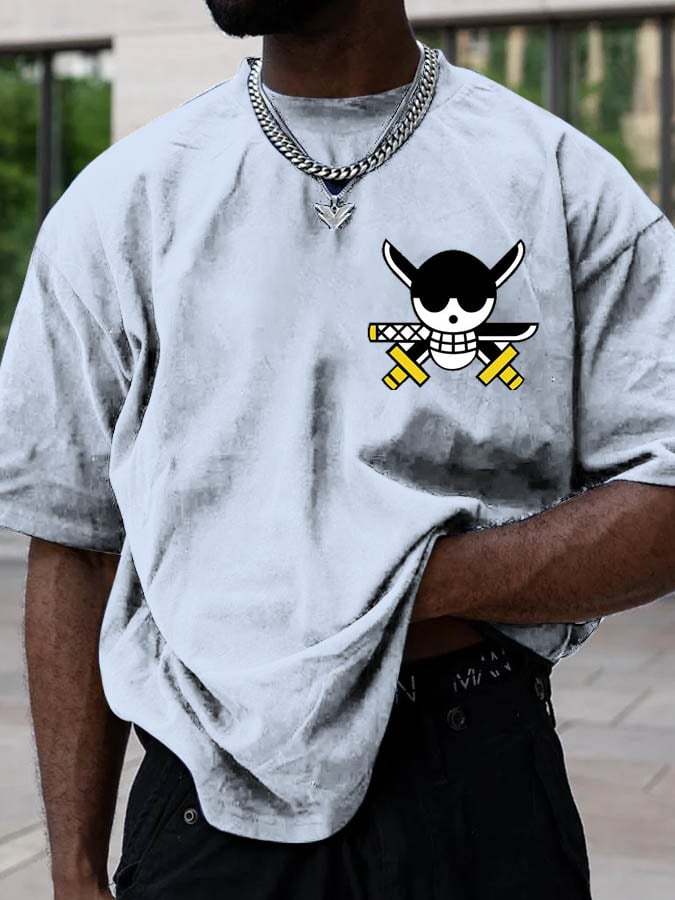 Unisex Anime Inspired Vintage T-Shirt