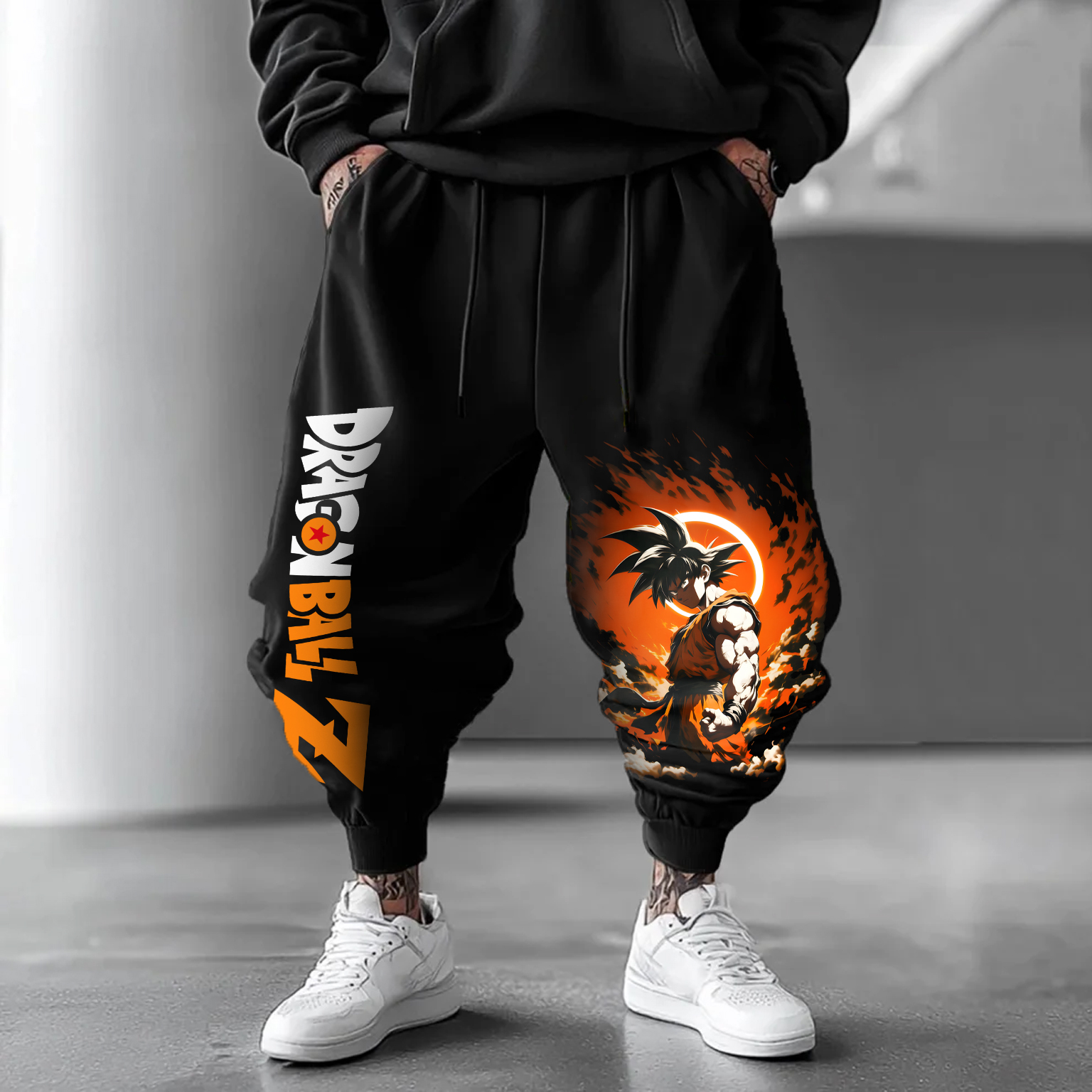 Unisex Casual Anime Streetwear Pants