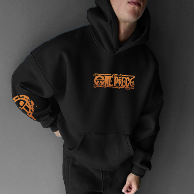 Unisex Anime Graphic Streetwear Vintage Hoodie-Anime x kingdom