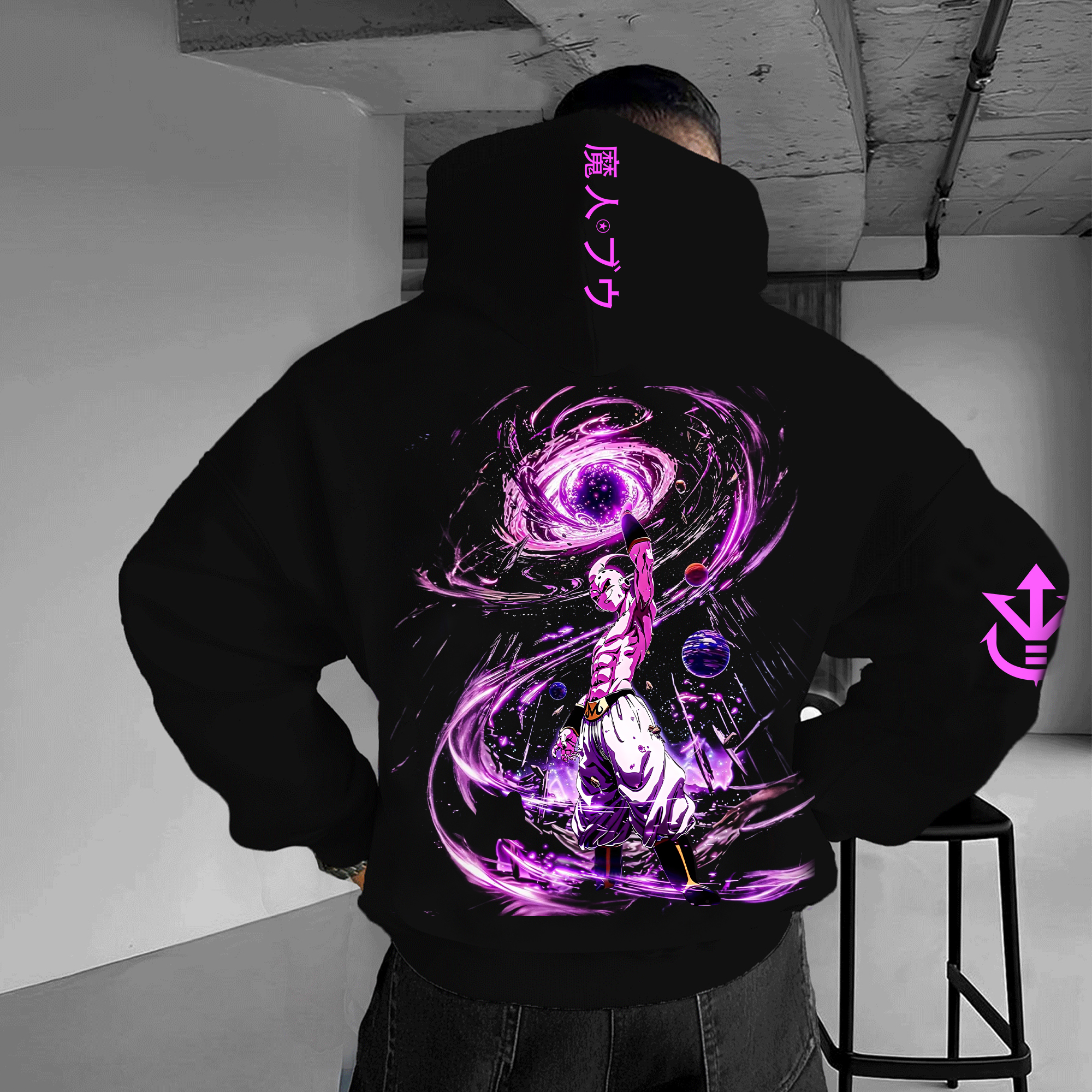 Unisex Anime Graphic Streetwear Vintage Hoodie