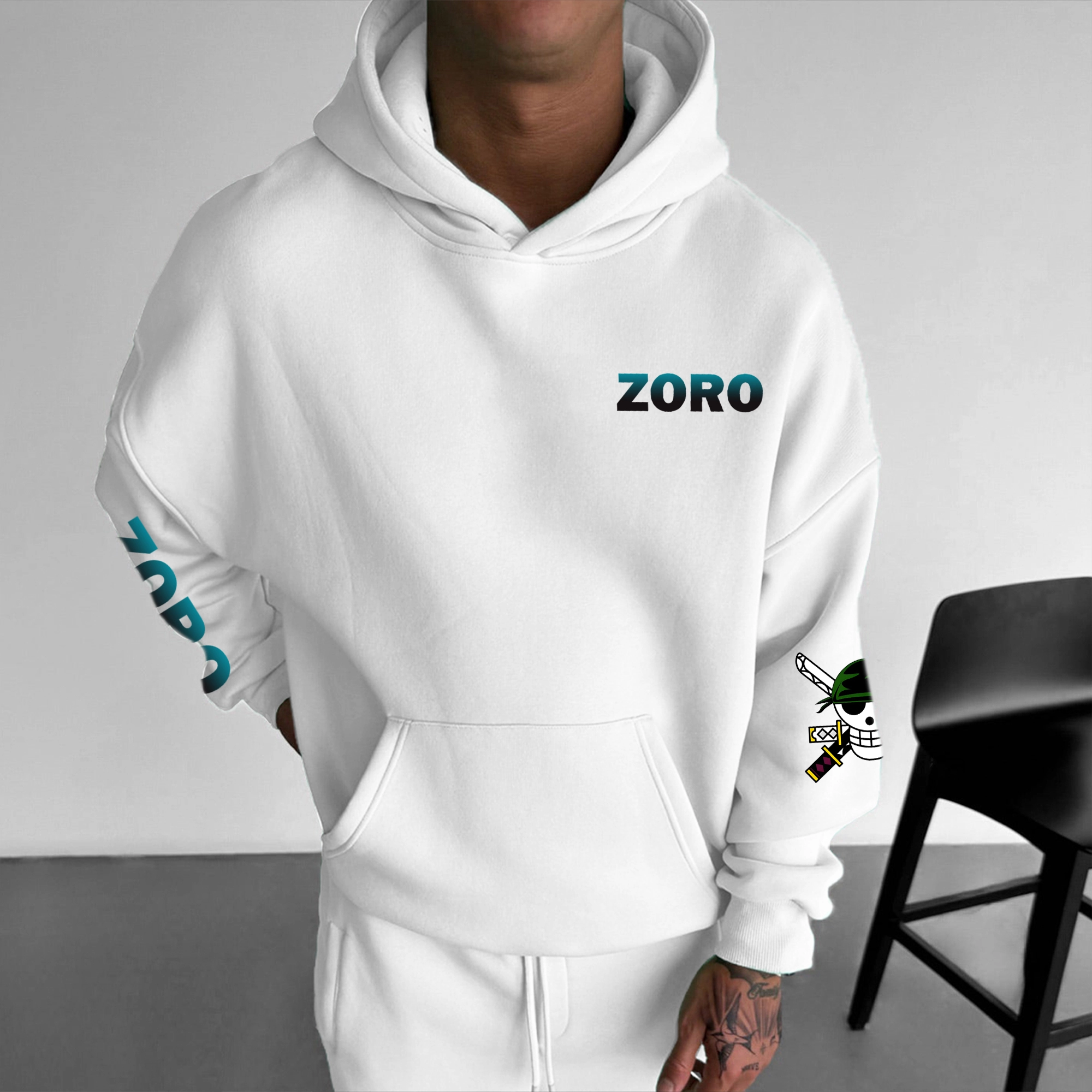 Unisex Anime Graphic Streetwear Vintage Hoodie