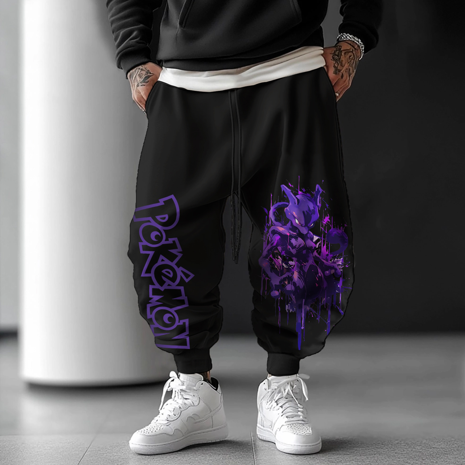 Unisex  “Digimon” Casual Anime Streetwear Pants