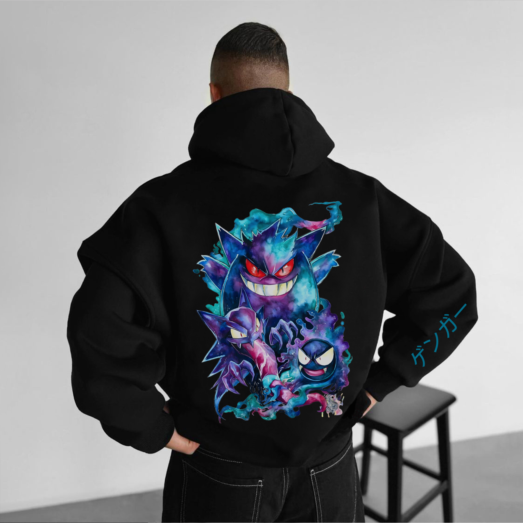 Unisex Anime Graphic Streetwear Vintage Hoodie