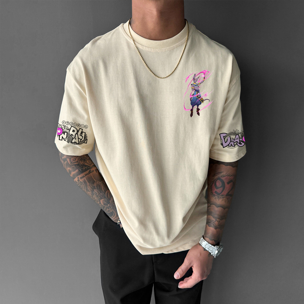 Unisex Anime Inspired Graphic Streetwear Vintage T-shirt