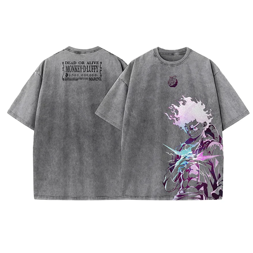 Unisex Anime Inspired Vintage T-Shirt