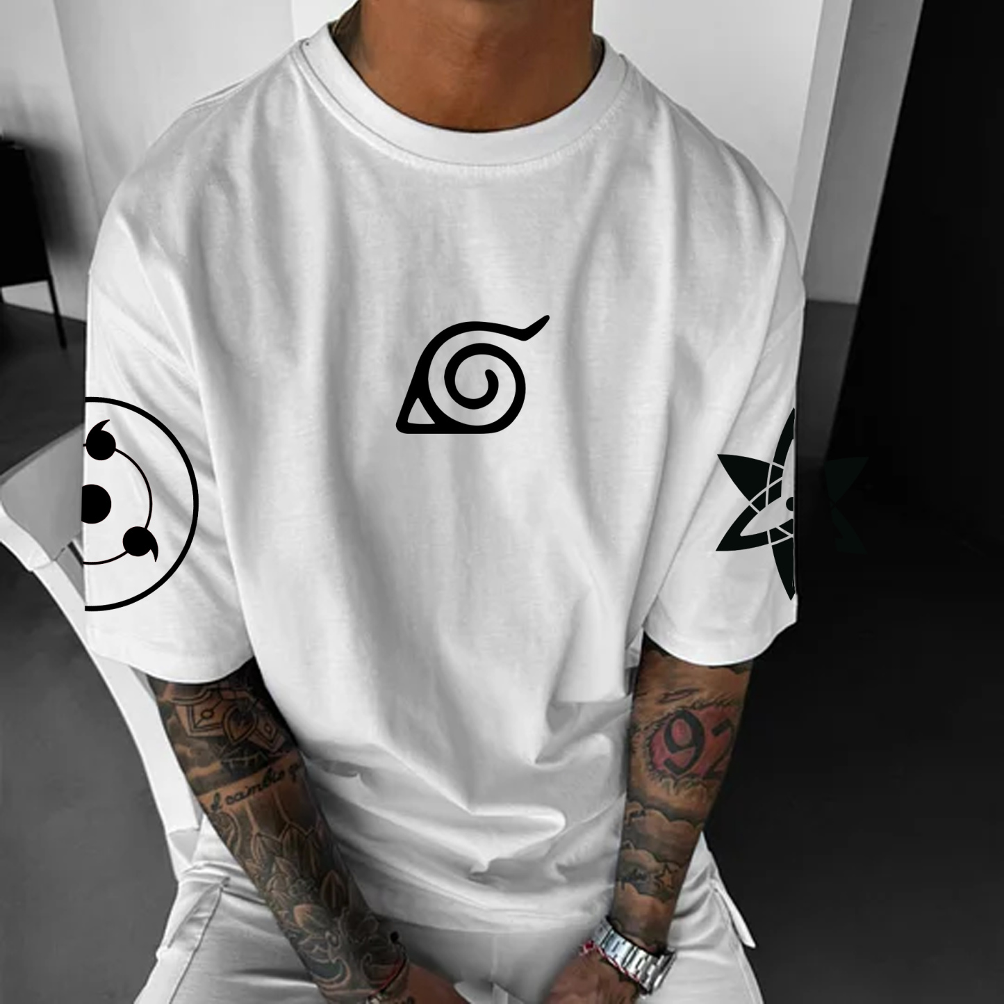 Unisex  "NARUTO" Anime Inspired Vintage T-Shirt-comicclothing