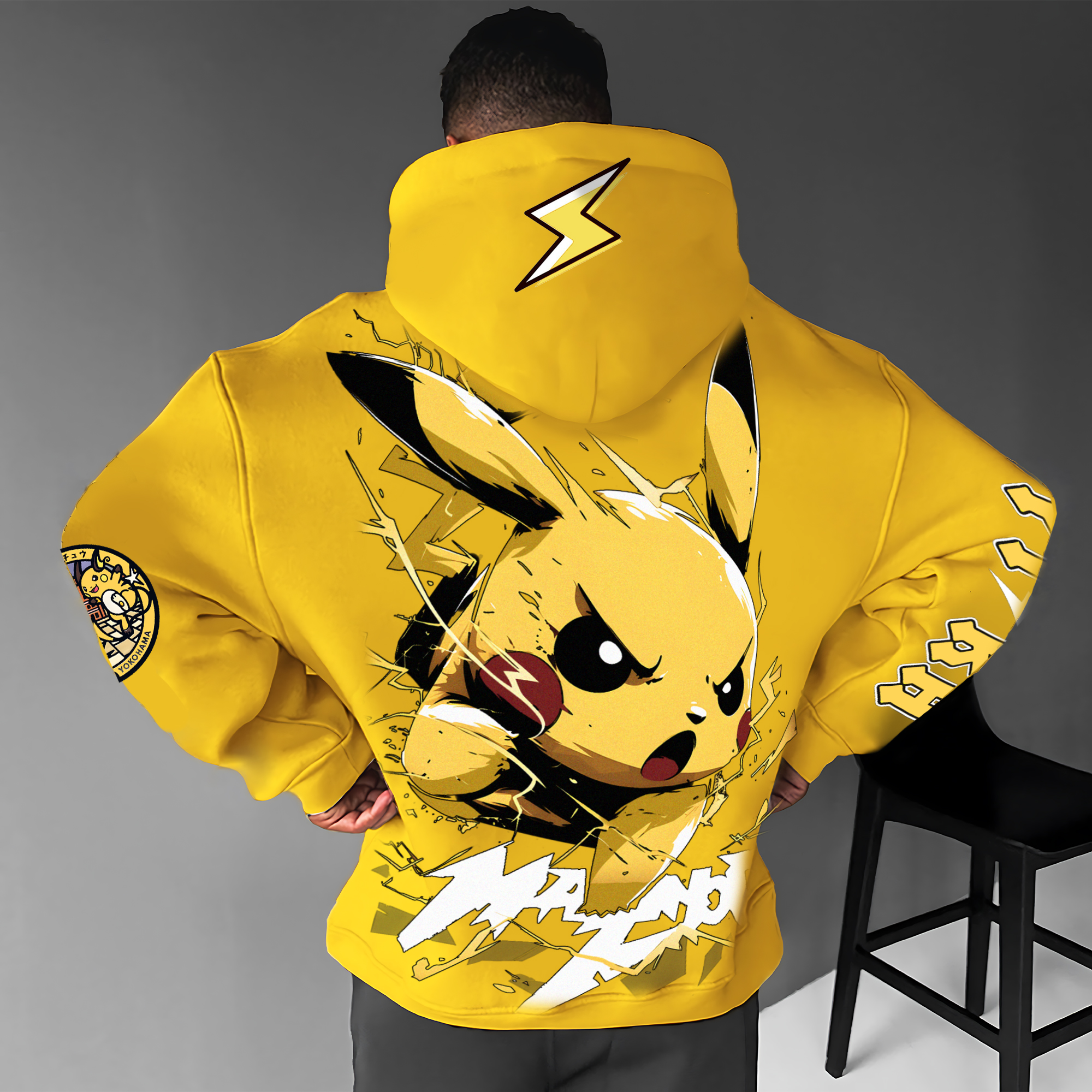 Unisex Anime Graphic Streetwear Vintage Hoodie