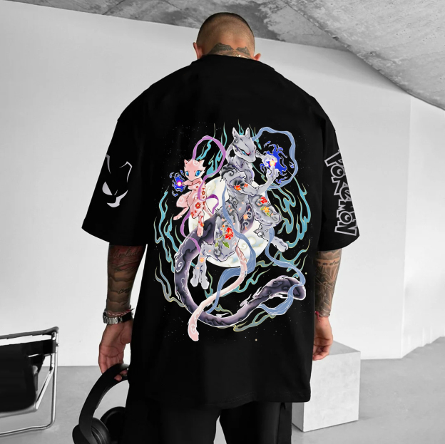 Unisex  "Pokémon" Anime Inspired Vintage T-Shirt