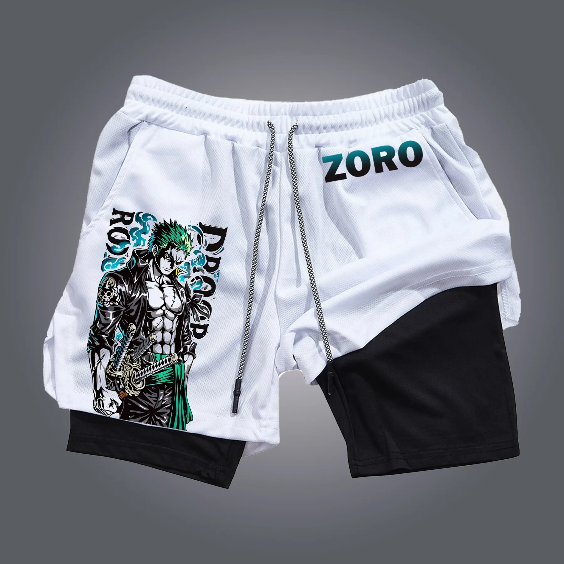 Unisex “ONE PIECE” Casual Anime Streetwear Shorts