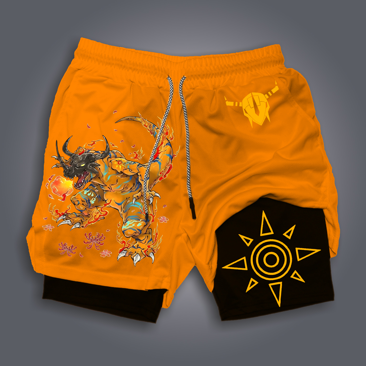 Unisex  “Digimon” Casual Anime Streetwear Shorts-comicclothing