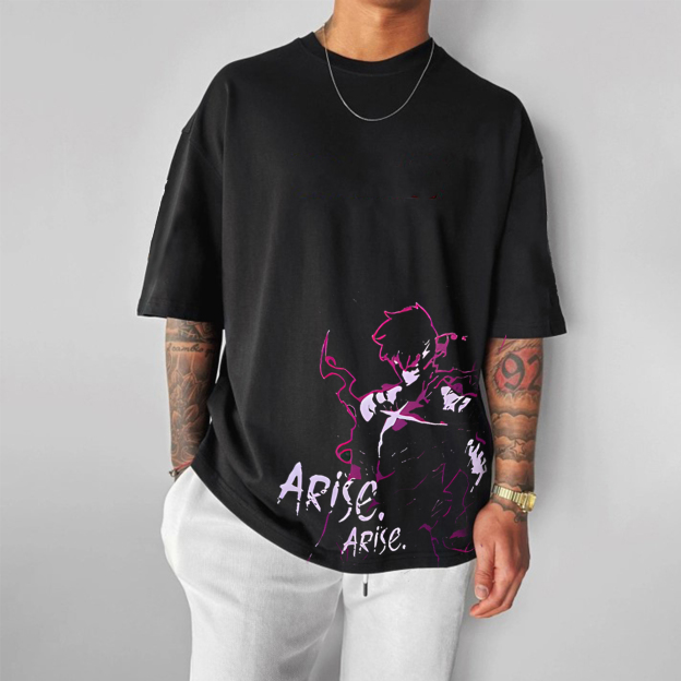 Unisex Anime Inspired Vintage T-Shirt-comicclothing