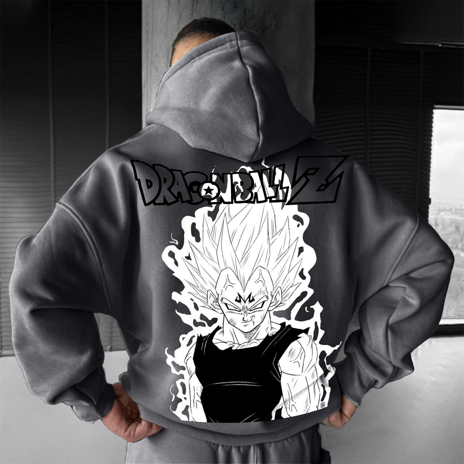 Unisex Anime Graphic Streetwear Vintage Hoodie