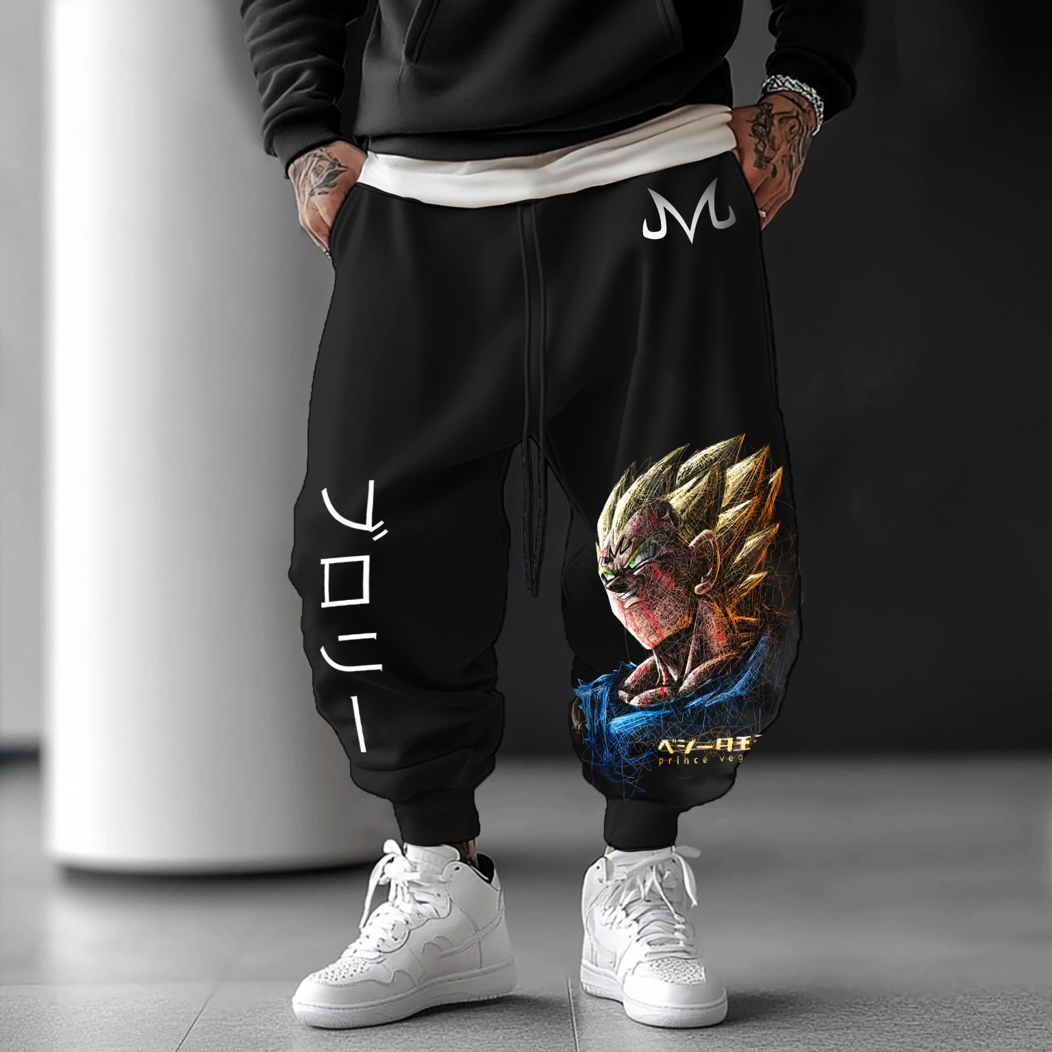 Unisex Casual Anime Streetwear Pants