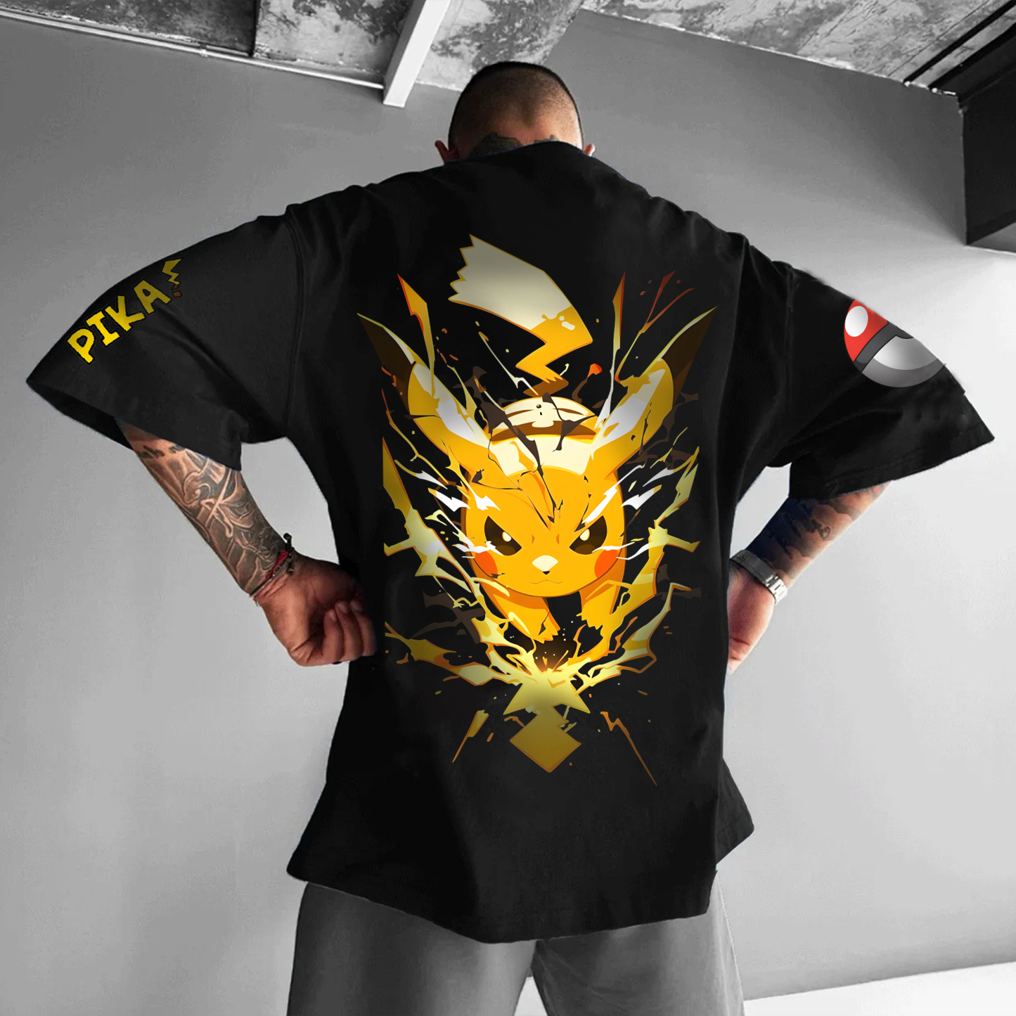 Unisex "Pokémon" Anime Inspired Vintage T-Shirt