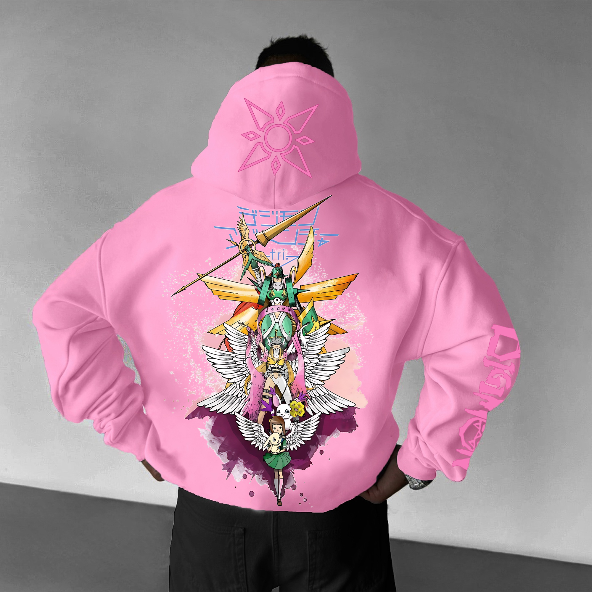 Unisex “Digimon” Anime Style Retro Hoodie