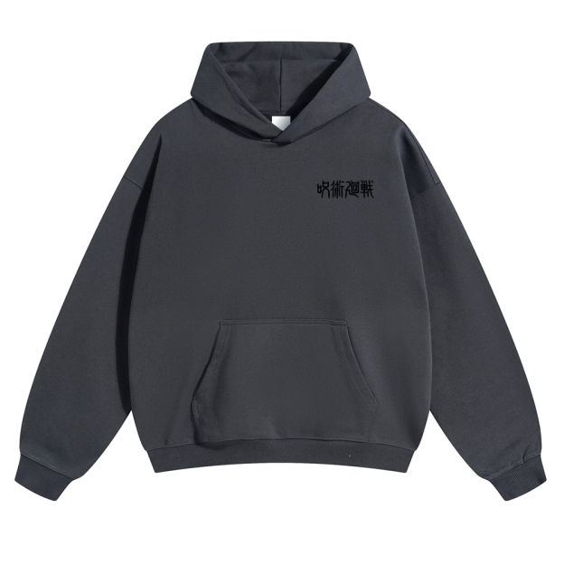 Unisex Casual Anime Print Hoodie
