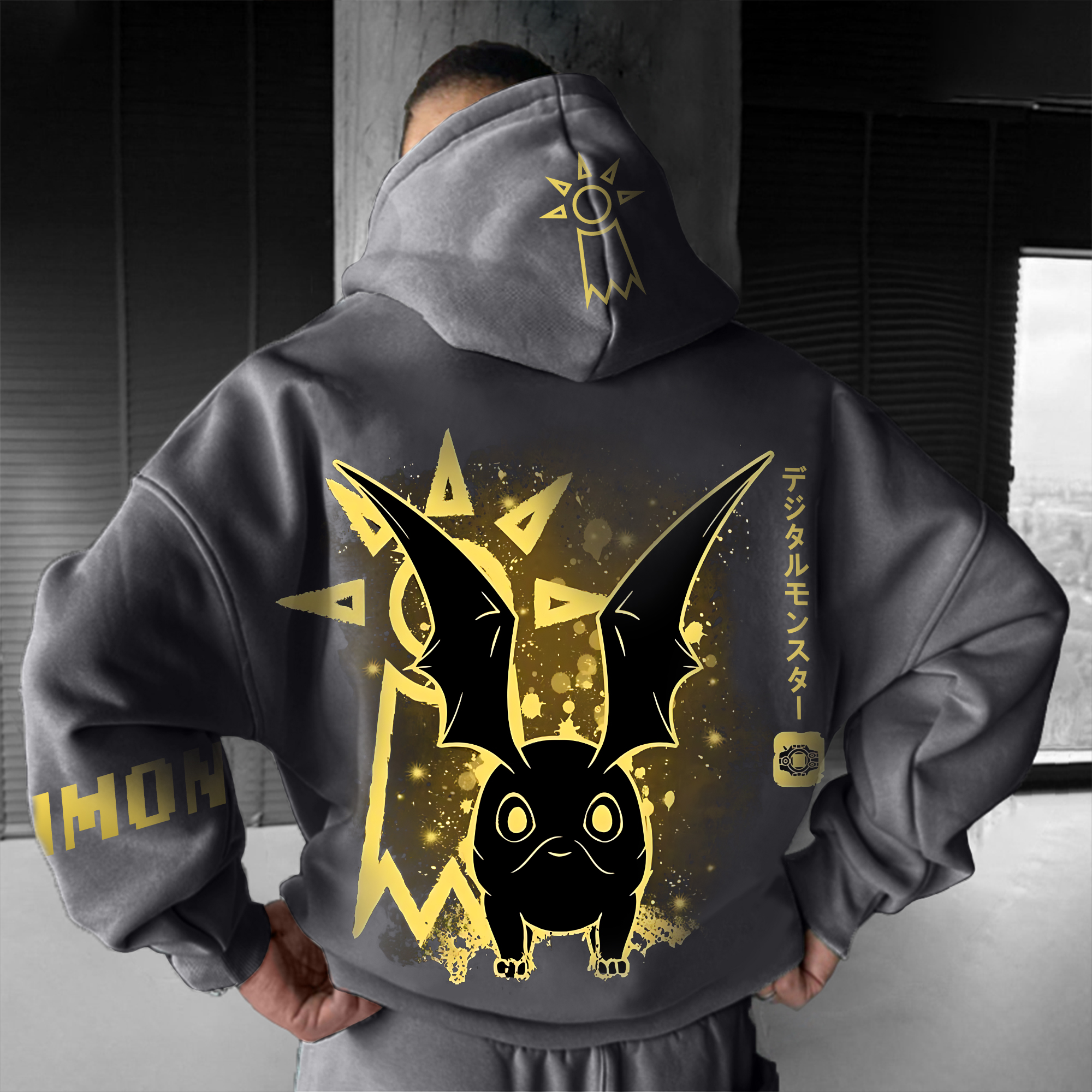 Unisex “Digimon” Anime Style Retro Hoodie