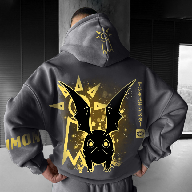 Unisex “Digimon” Anime Style Retro Hoodie