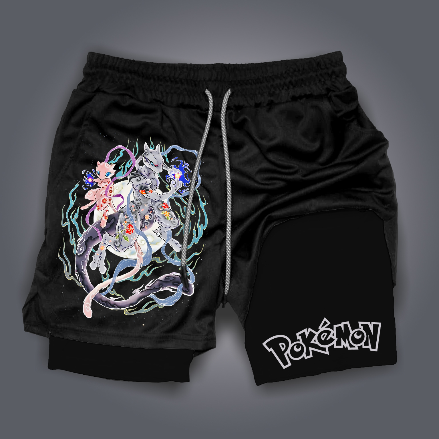 Unisex  Casual Anime Streetwear Shorts-comicclothing