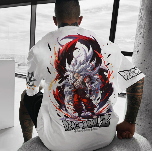 Unisex Anime Inspired Graphic Streetwear Vintage T-shirt