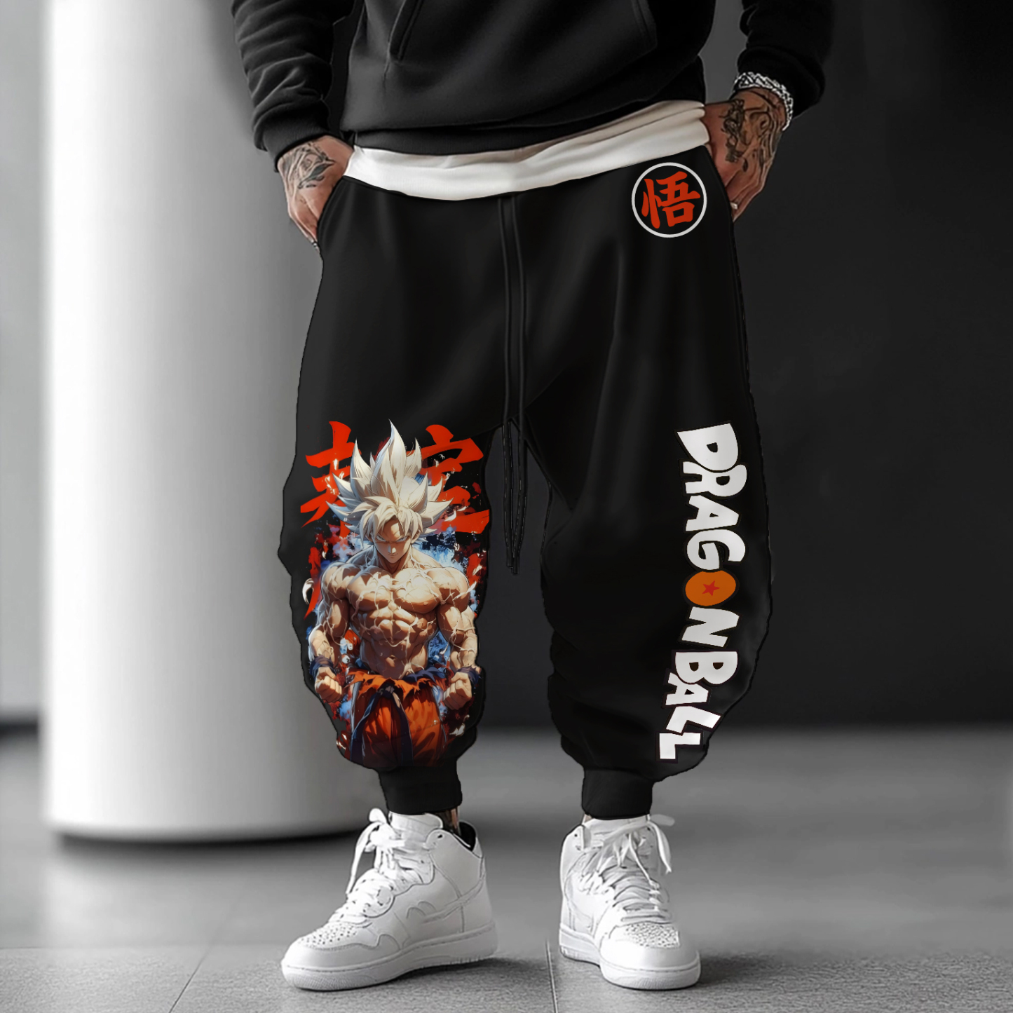Unisex Casual Anime Streetwear Pants