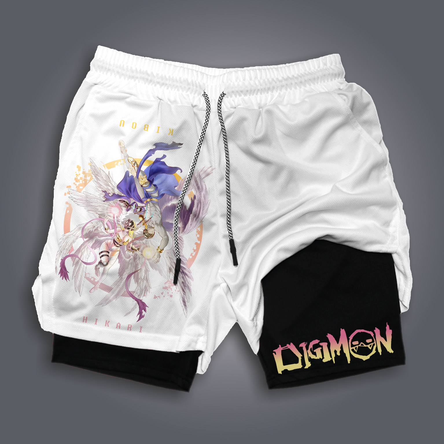 Unisex  “Digimon” Casual Anime Streetwear Shorts-comicclothing