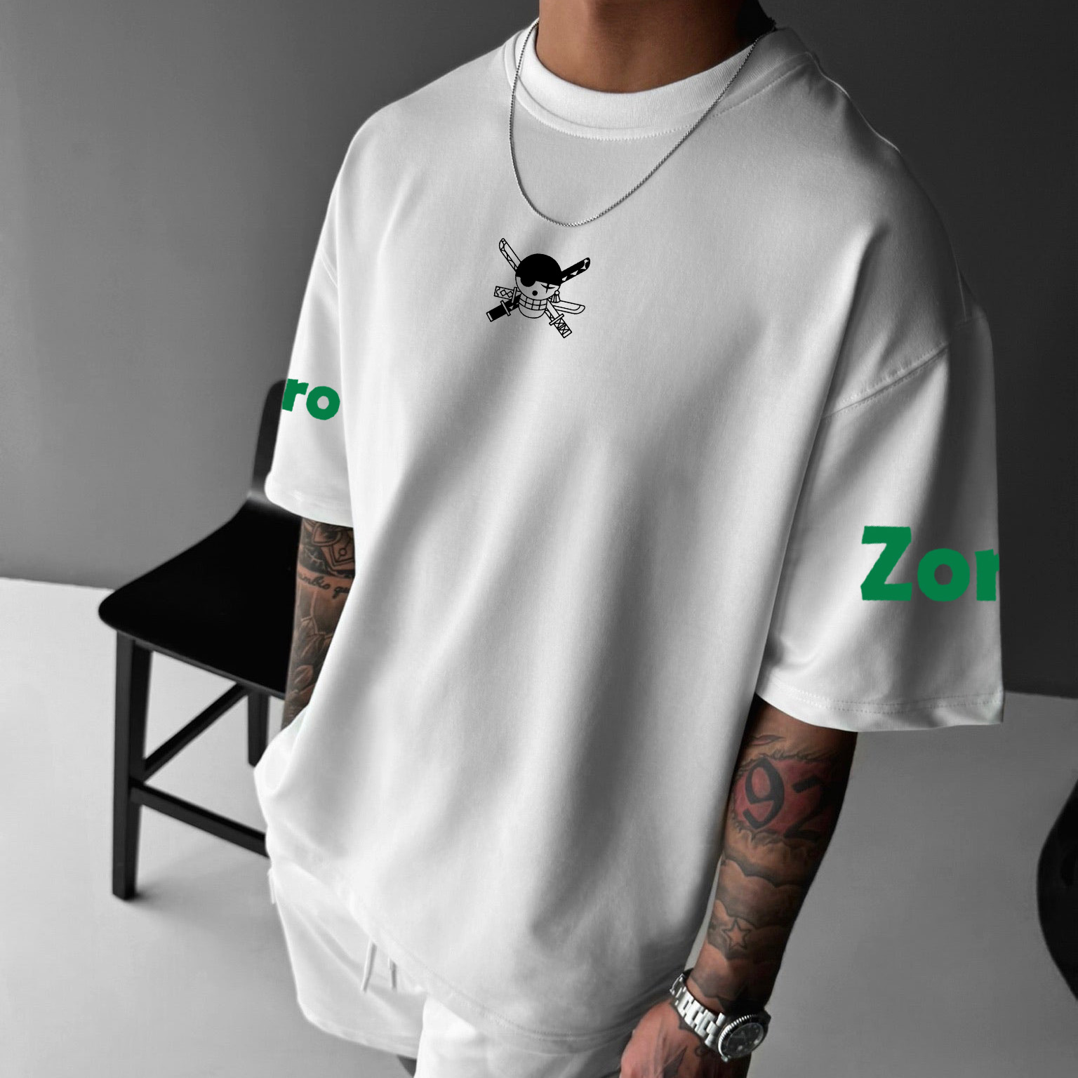 Unisex Anime Inspired Vintage T-Shirt丨