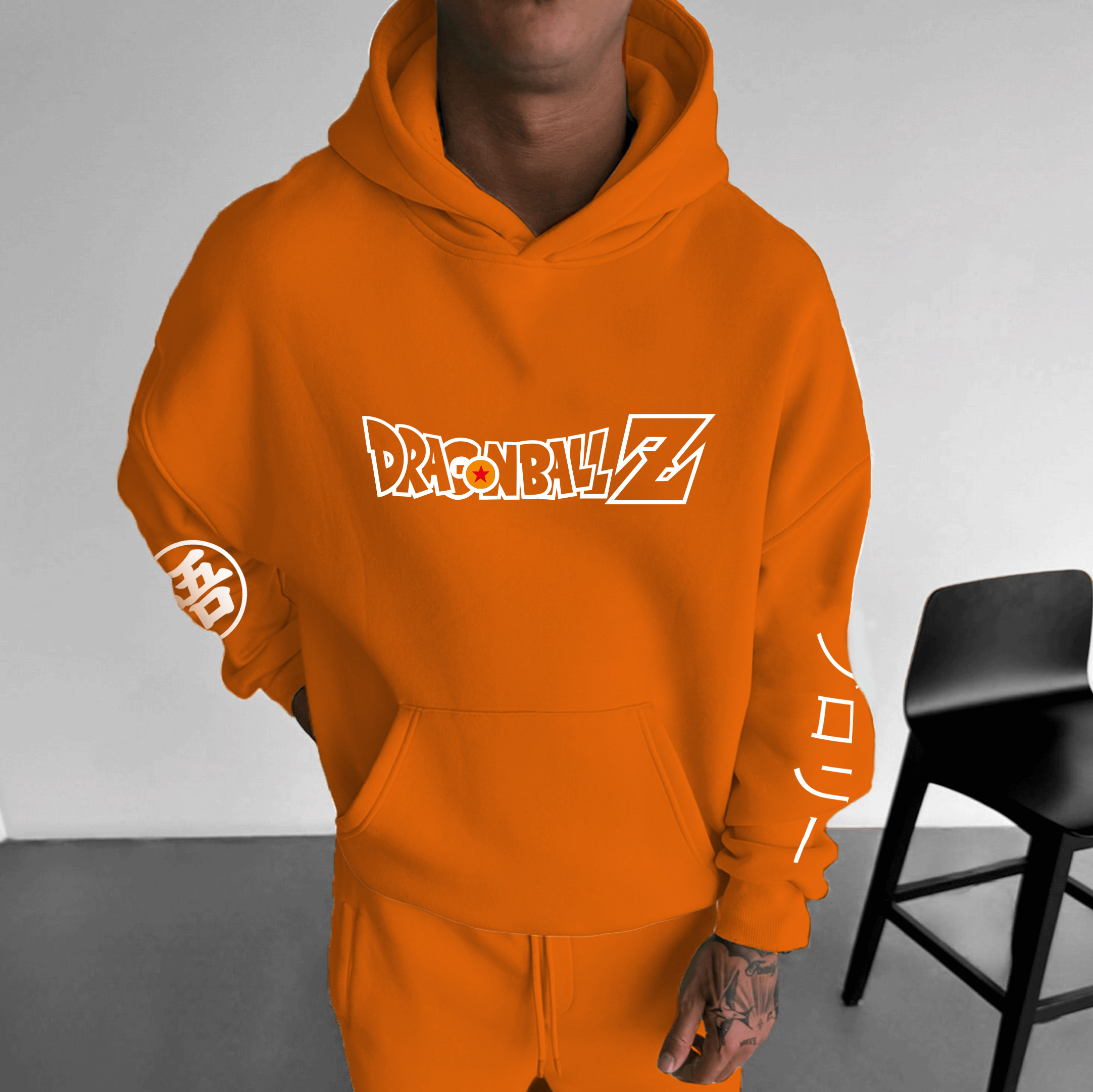 Unisex Anime Graphic Streetwear Vintage Hoodie