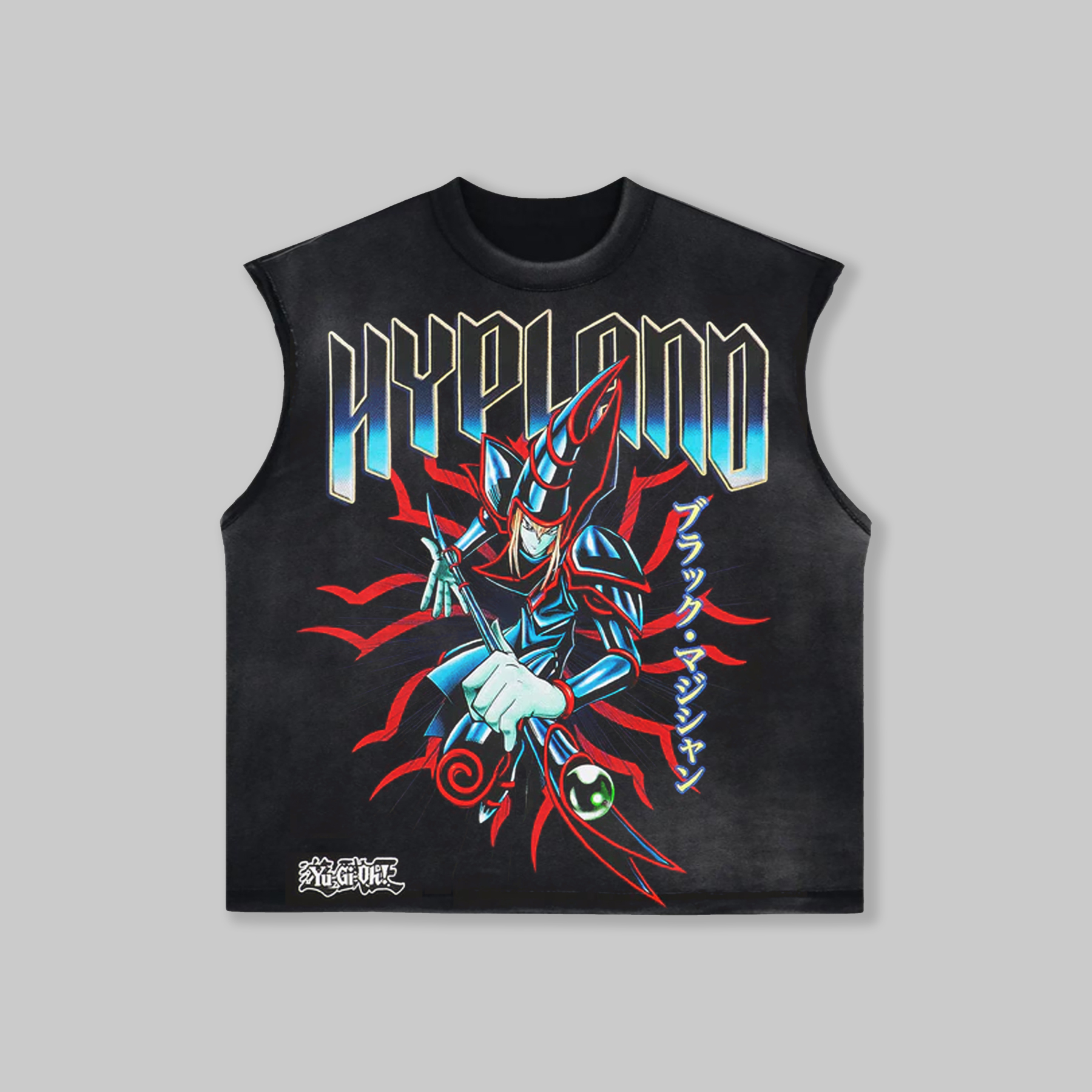 Unisex "Yu-Gi-Oh!" game and anime pattern printed vest
