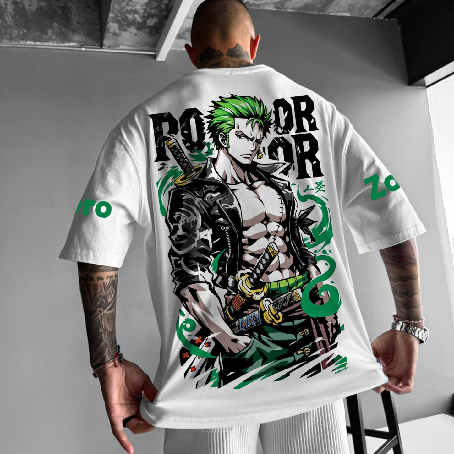 Unisex Anime Inspired Vintage T-Shirt