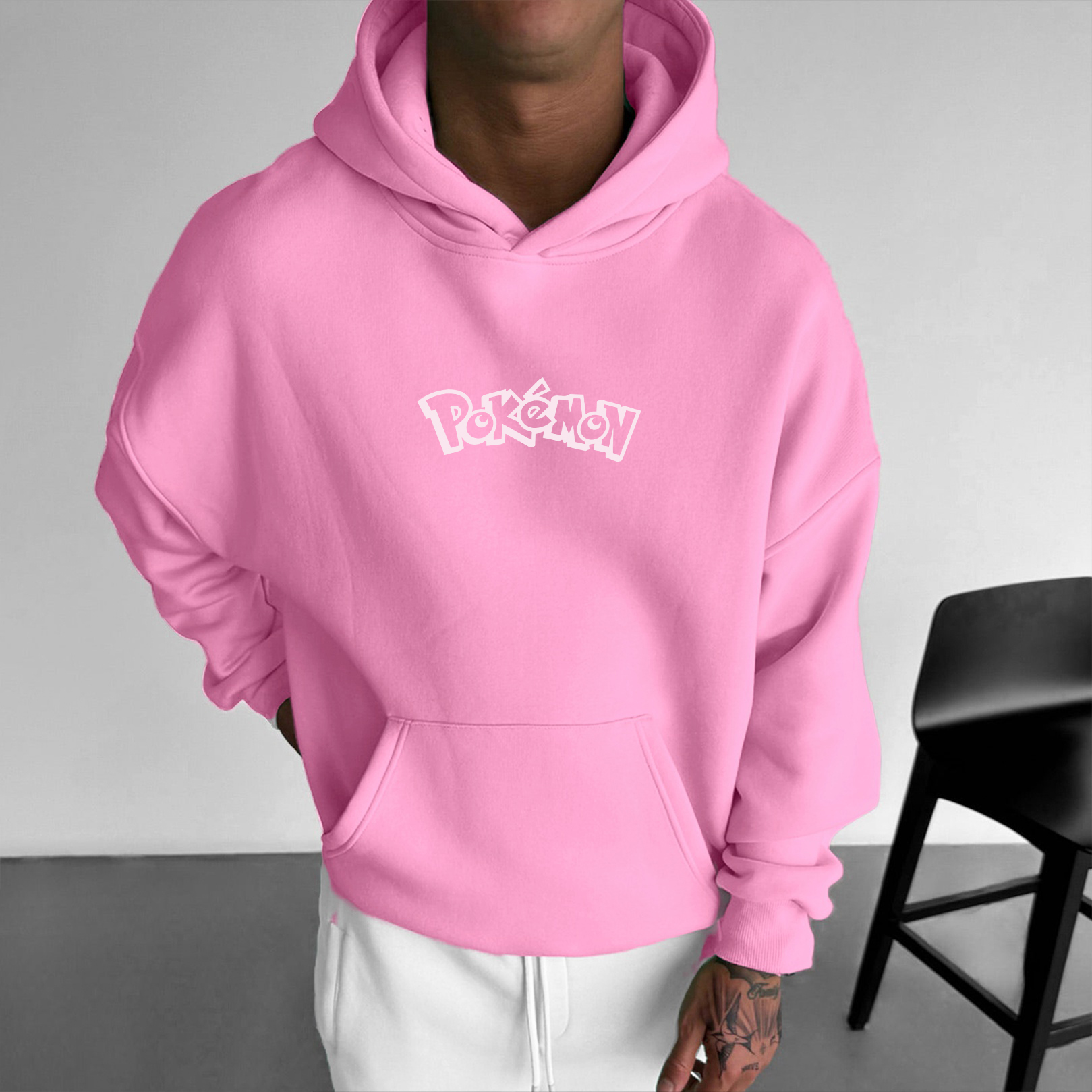 Unisex Anime Graphic Streetwear Vintage Hoodie