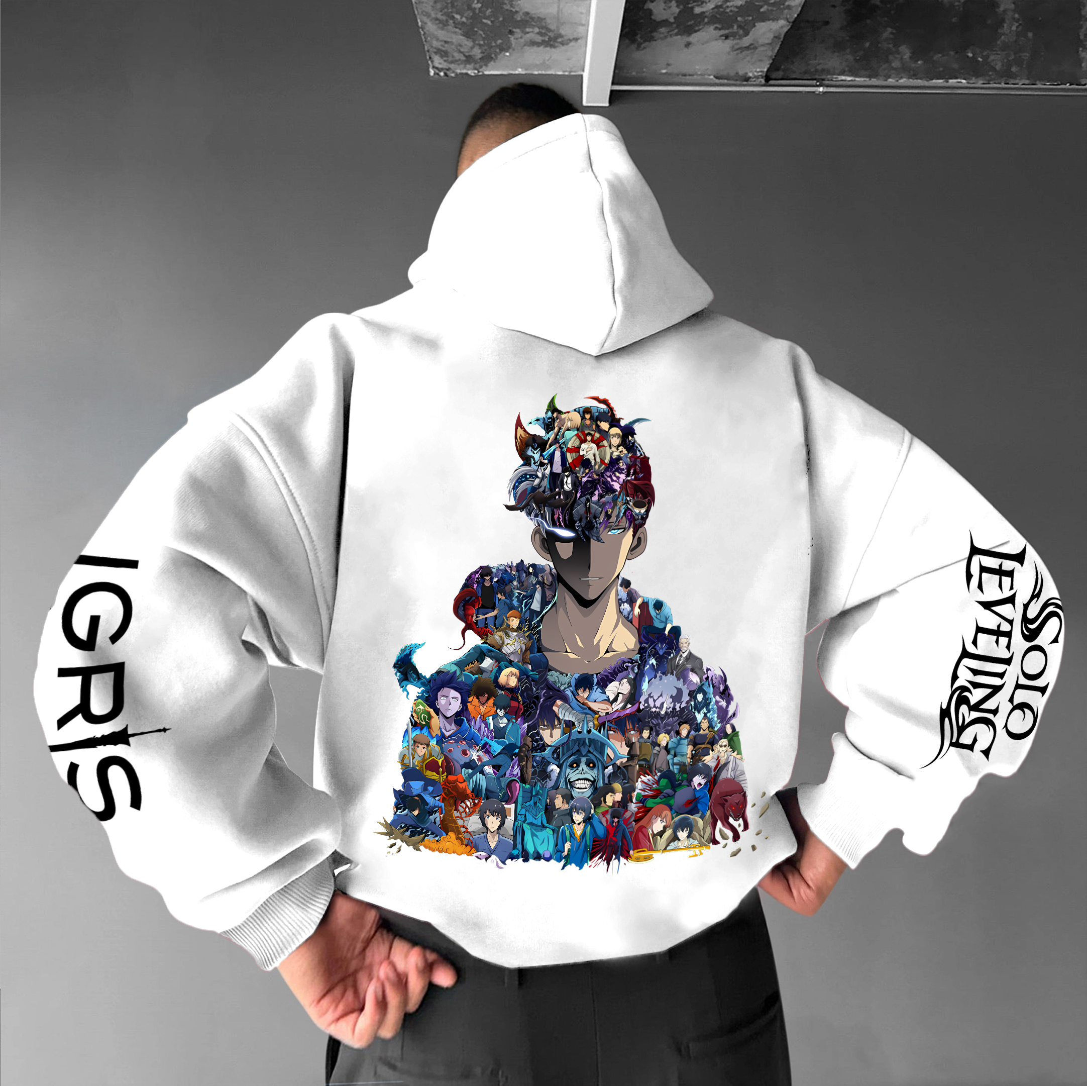 Solo Leveling Igris Unisex Anime Graphic Streetwear Vintage Hoodie