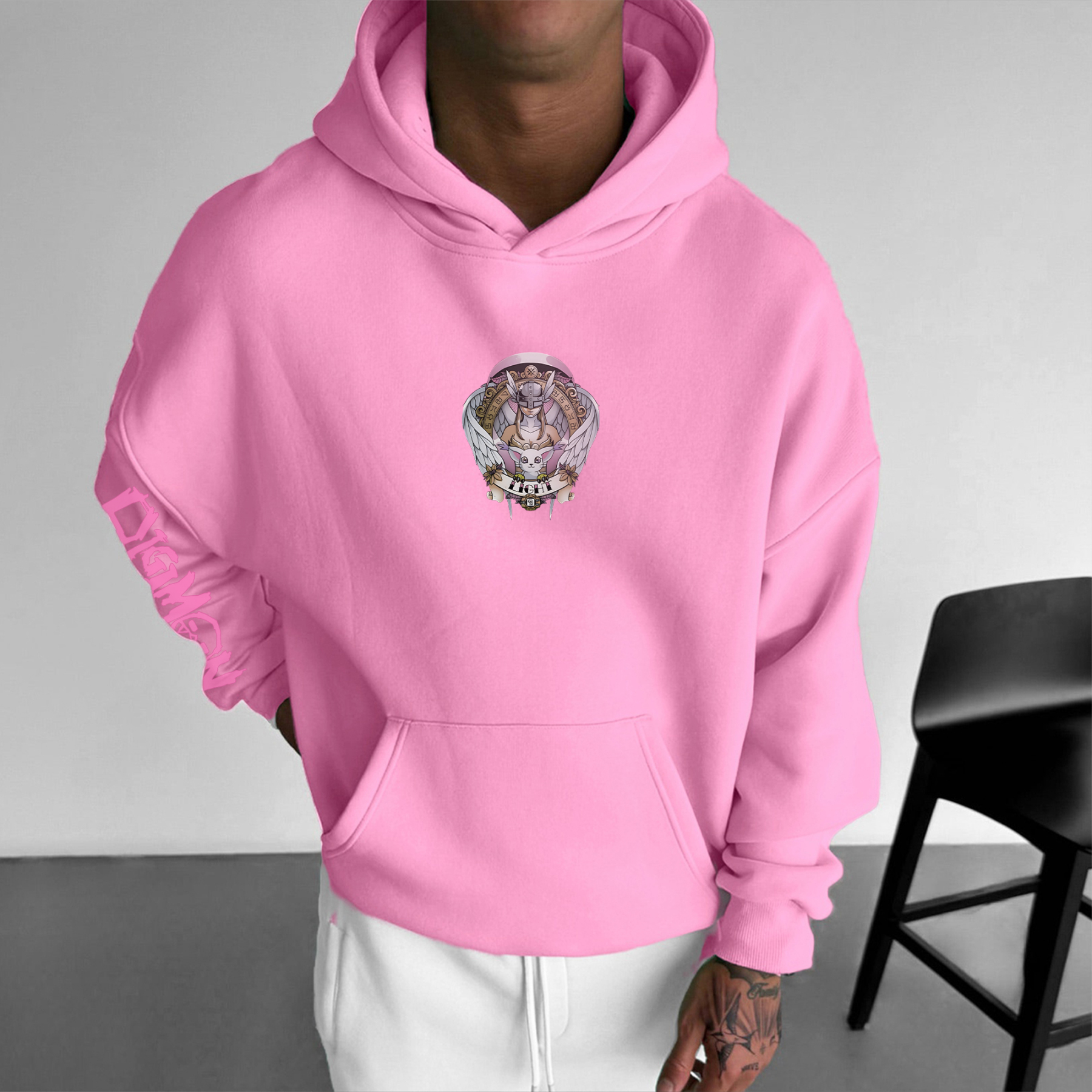 Unisex “Digimon” Anime Style Retro Hoodie