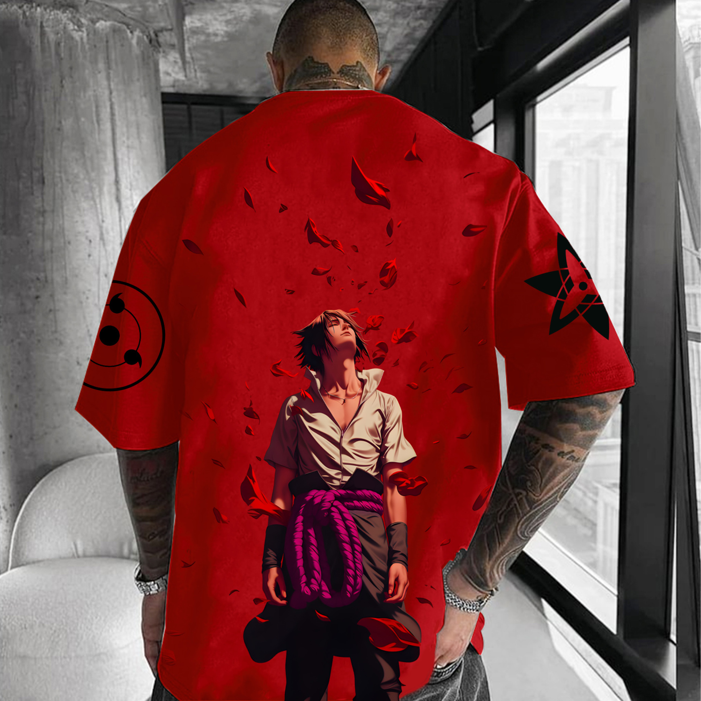 Unisex  "NARUTO" Anime Inspired Vintage T-Shirt-comicclothing