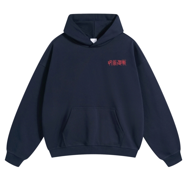 Unisex Casual Anime Print Hoodie