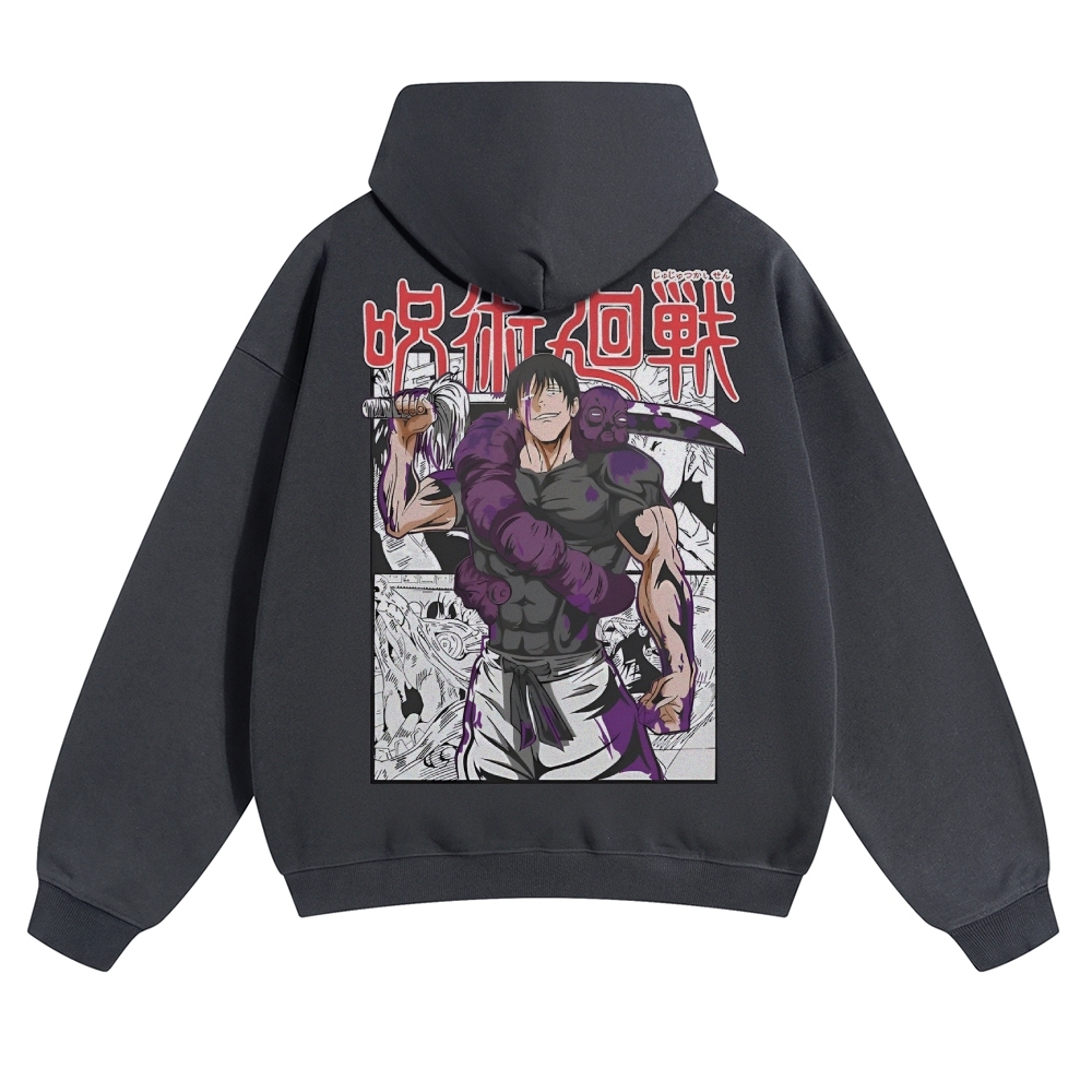 Unisex Casual Anime Print Hoodie