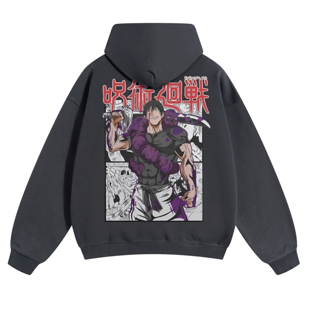 Unisex Casual Anime Print Hoodie