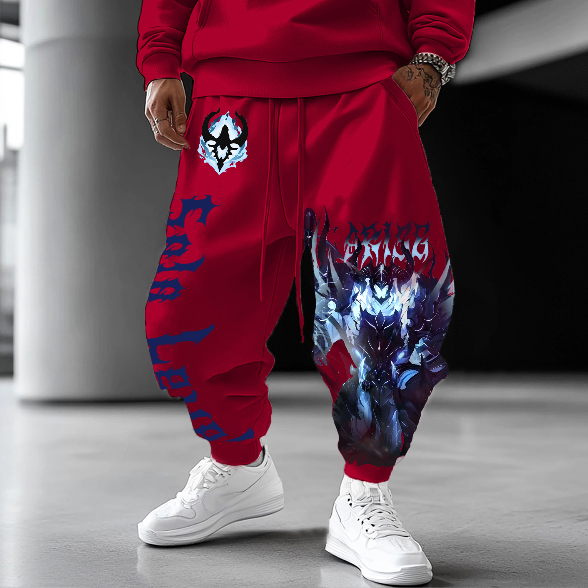 Unisex  “Solo Leveling” Casual Anime Streetwear Pants-comicclothing