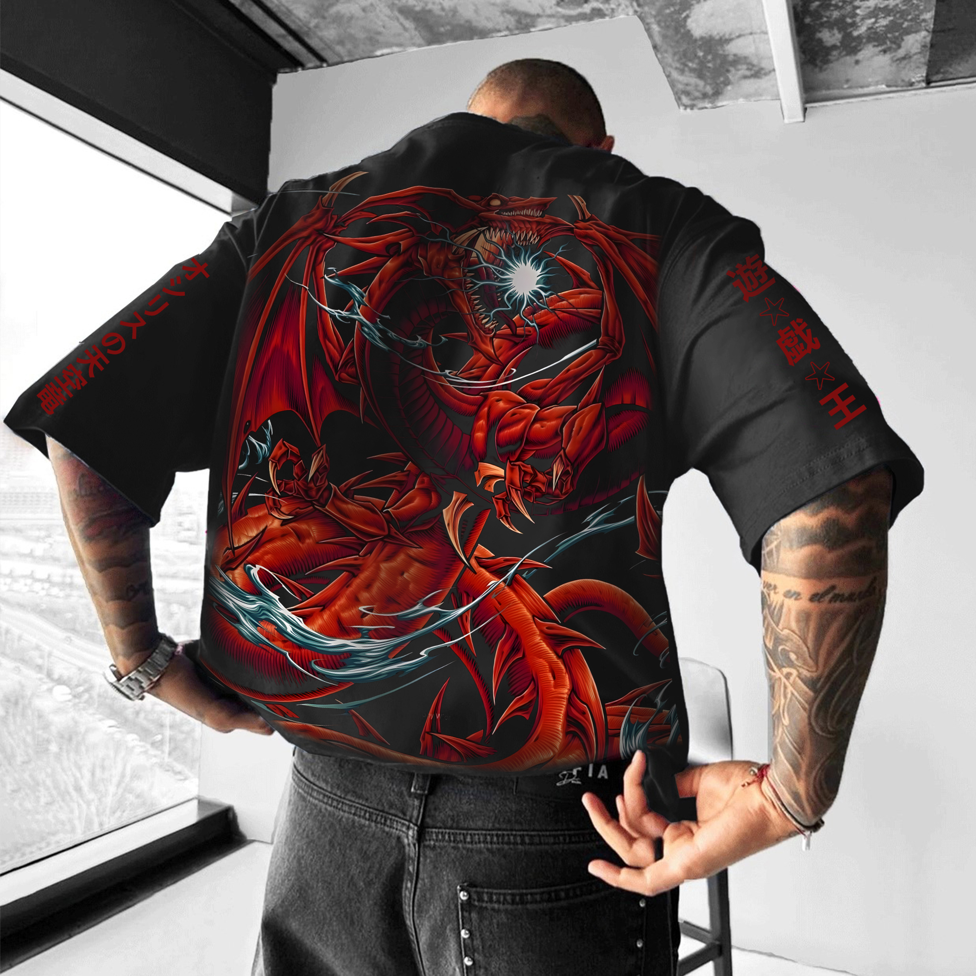 Unisex  “Yu-Gi-Oh！”   Anime Inspired Vintage T-Shirt