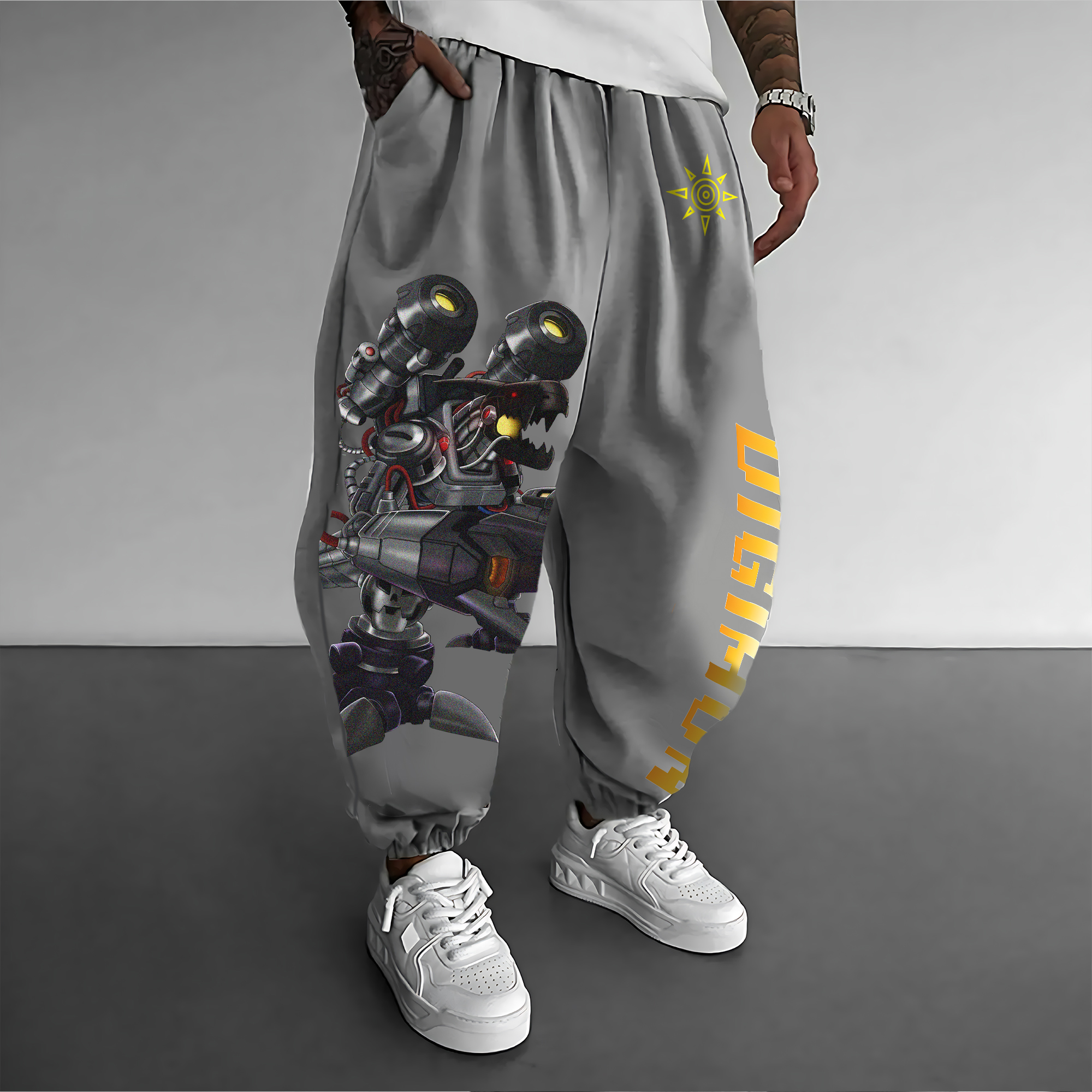 Unisex  “Digimon” Casual Anime Streetwear Pants