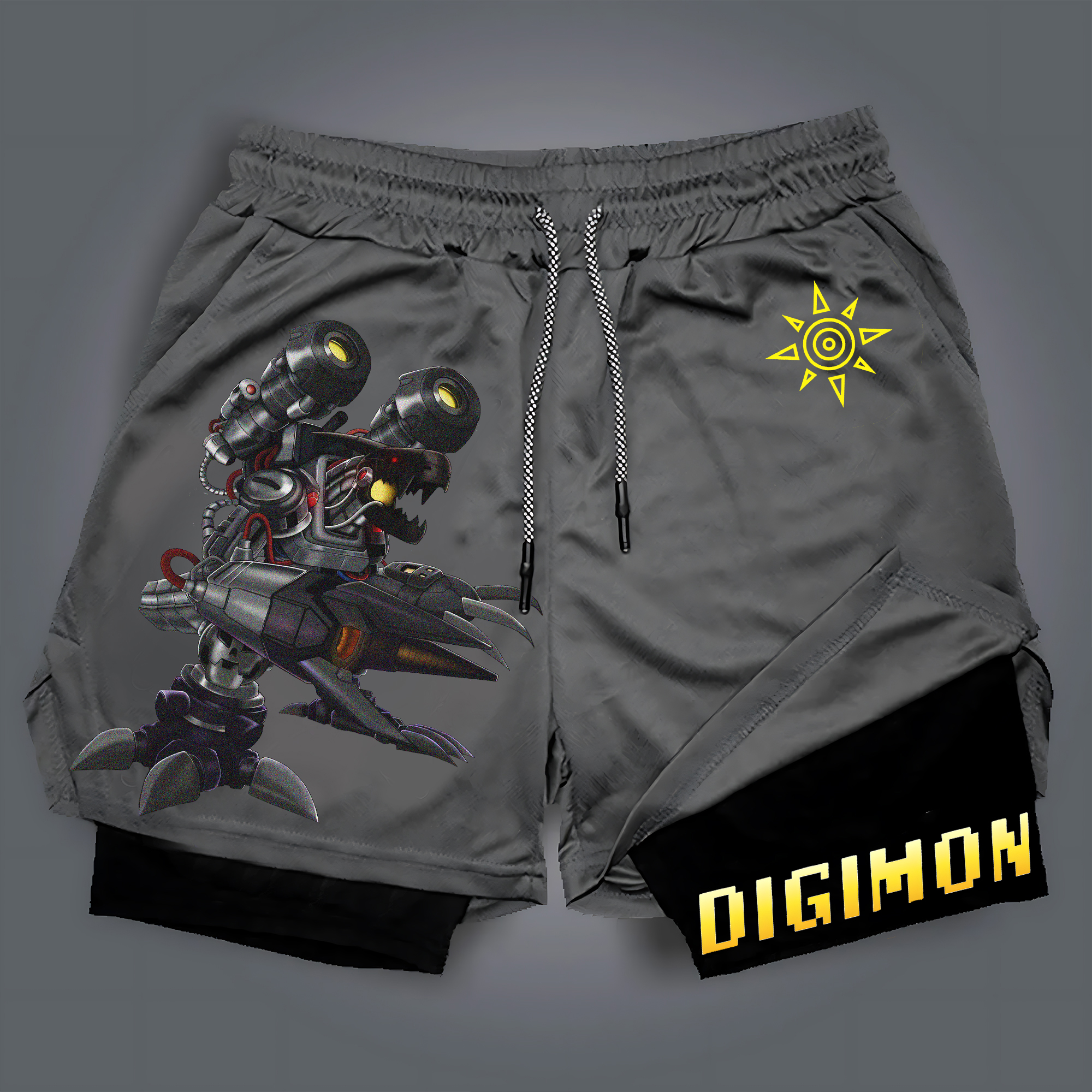 Unisex  “Digimon” Casual Anime Streetwear Shorts