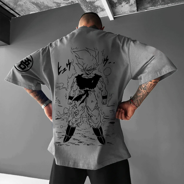 Unisex Anime Inspired Vintage T-Shirt