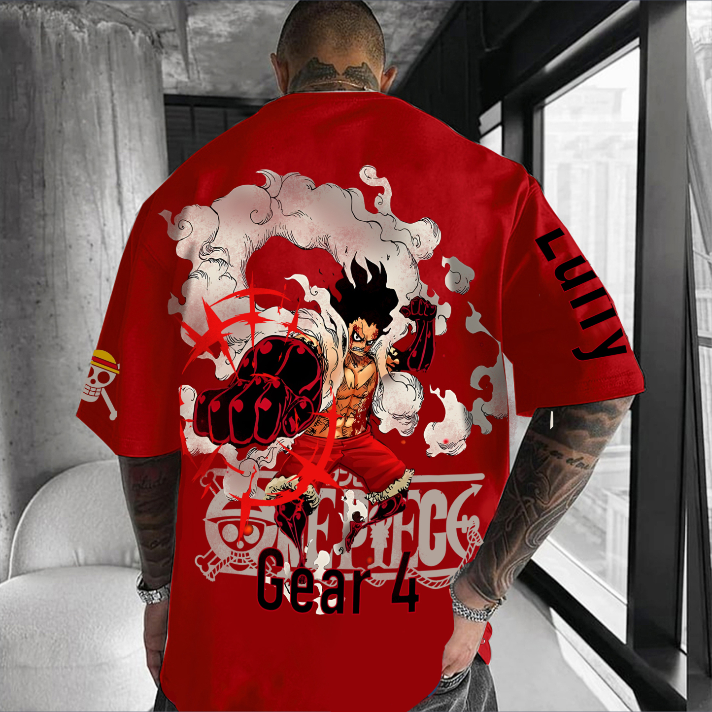 Unisex Anime Inspired Vintage T-Shirt丨One Piece