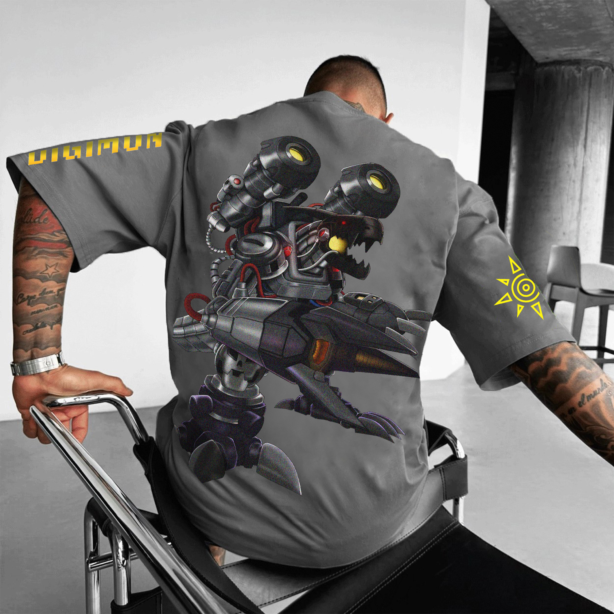 Unisex  "Digimon" Anime Inspired Vintage T-Shirt